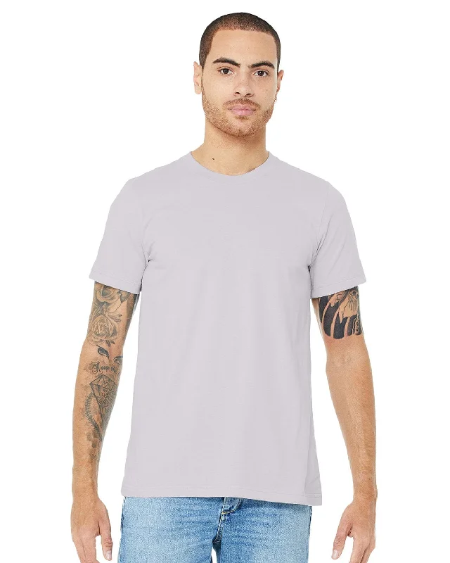 Bella+Canvas Unisex T-Shirt | Lavender Dust Mesh Fabric Canvas Fabric Denim Fabric