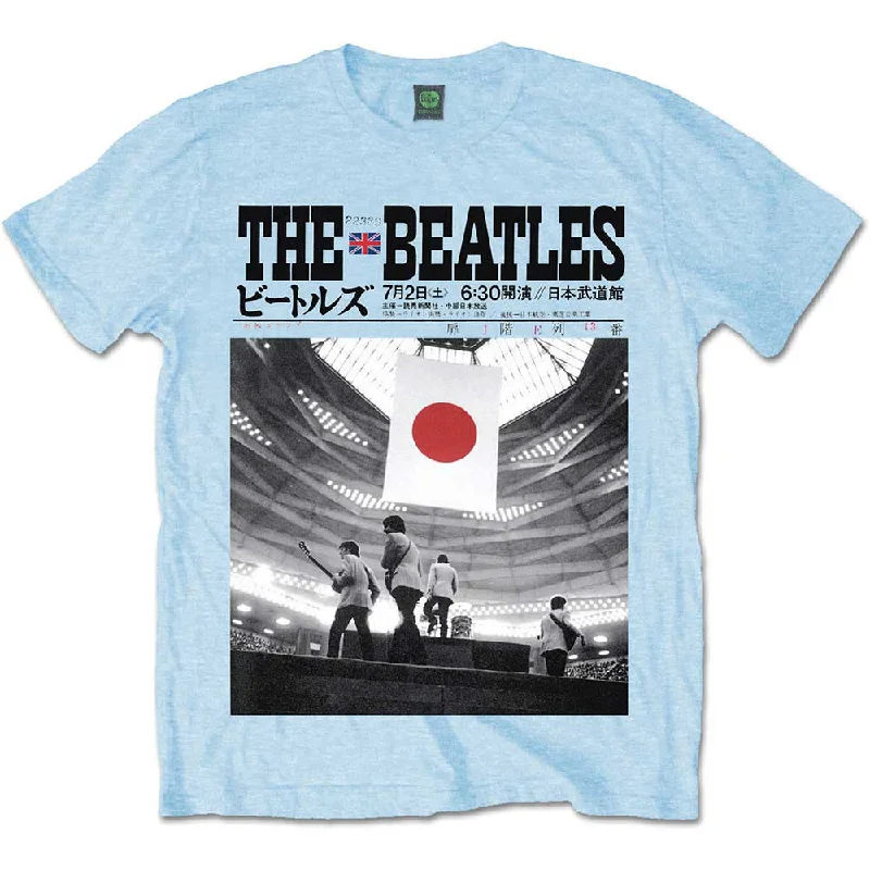 The Beatles Unisex Premium T-Shirt: At the Budokan Zippered Buttoned Snapped