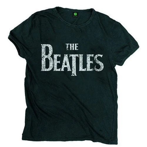 The Beatles Unisex Premium T-Shirt: Drop T Logo Vintage Basic T-Shirt Crew Neck Short Sleeve The Beatles Unisex Premium T-Shirt: Drop T Logo Vintage Basic T-Shirt Crew Neck Short Sleeve