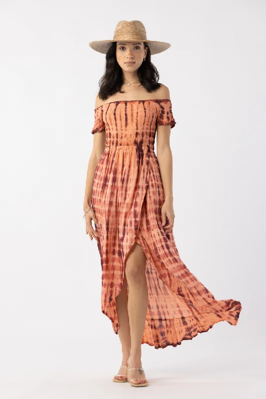 Cheyenne Maxi Dress Fashionable Maxi Dress with Fringe
