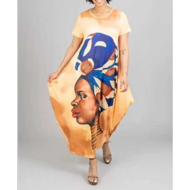 Comfortable African Queen Bubble Jersey Dress, Maxi Dress Fashionable Chiffon Tiered Maxi Dress Comfortable African Queen Bubble Jersey Dress, Maxi Dress Fashionable Chiffon Tiered Maxi Dress