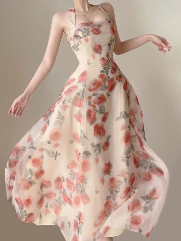 Exy Sling Backless Maxi Dresses for Women Elegant Sleeveless Robes Female Evening Party Vestidos Beach Vacation Clothing Trendy Off-Shoulder Ruffle Maxi Dress Exy Sling Backless Maxi Dresses for Women Elegant Sleeveless Robes Female Evening Party Vestidos Beach Vacation Clothing Trendy Off-Shoulder Ruffle Maxi Dress