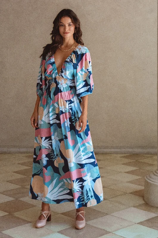 Kezas Maxi Dress Trendy Satin Maxi Dress
