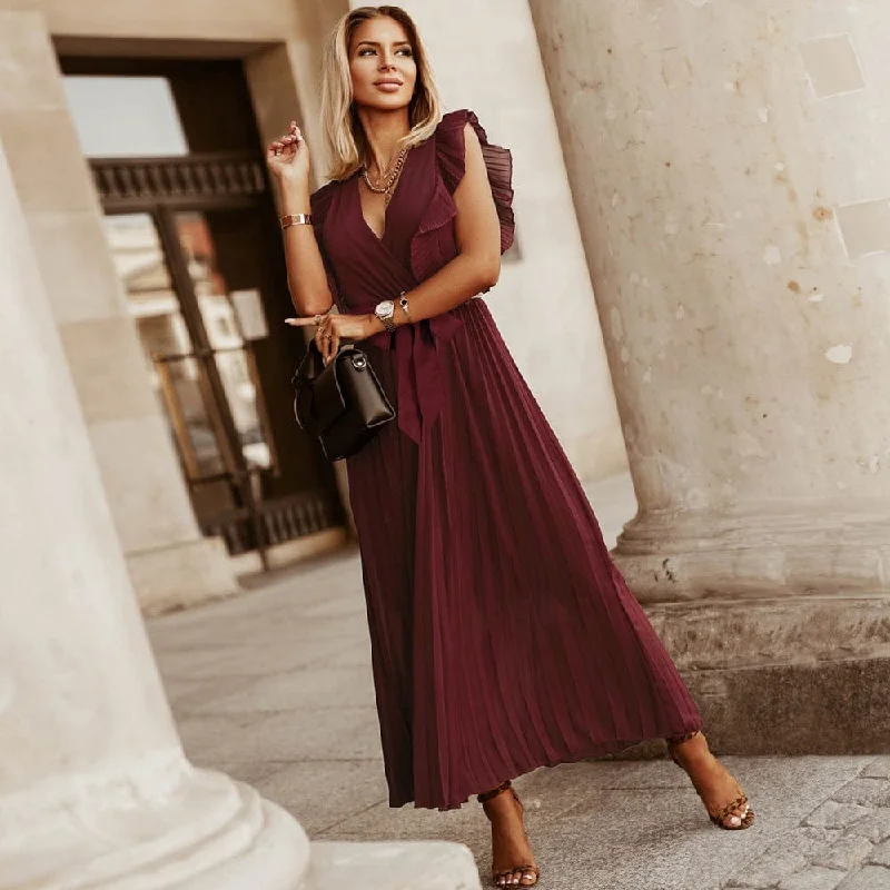 Larissa Boho Maxi Dress Comfortable Fitted Maxi Dress