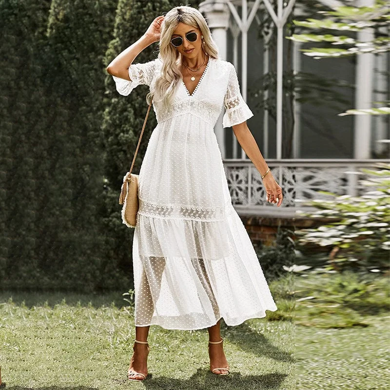 Oriana Boho Maxi Dress Fashionable Printed Maxi Dress