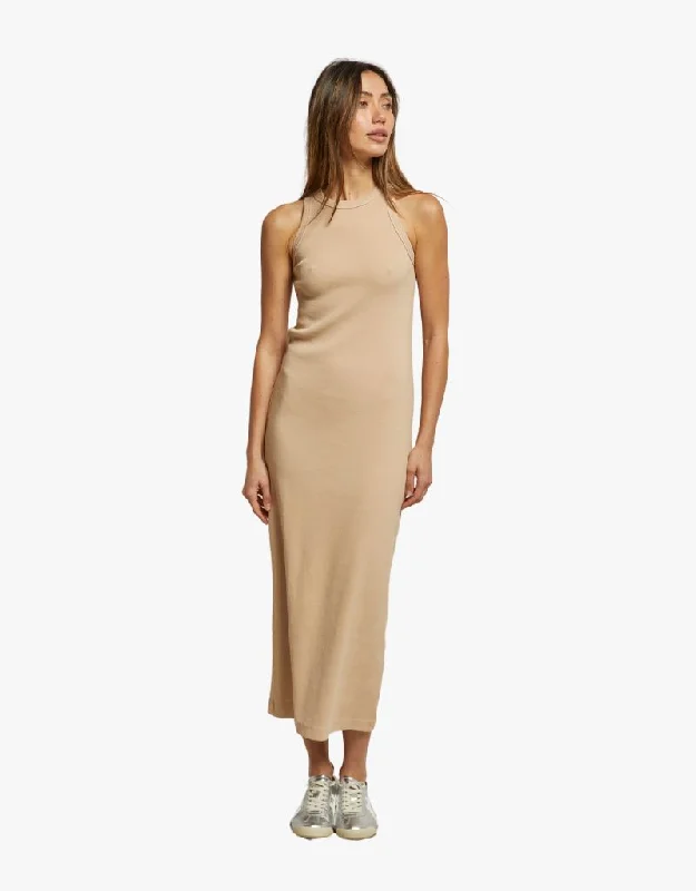 Perfect White Tee Cassidy Blondie Maxi Dress in Sand Dune Comfortable Maxi Dress with Sleeves Perfect White Tee Cassidy Blondie Maxi Dress in Sand Dune Comfortable Maxi Dress with Sleeves