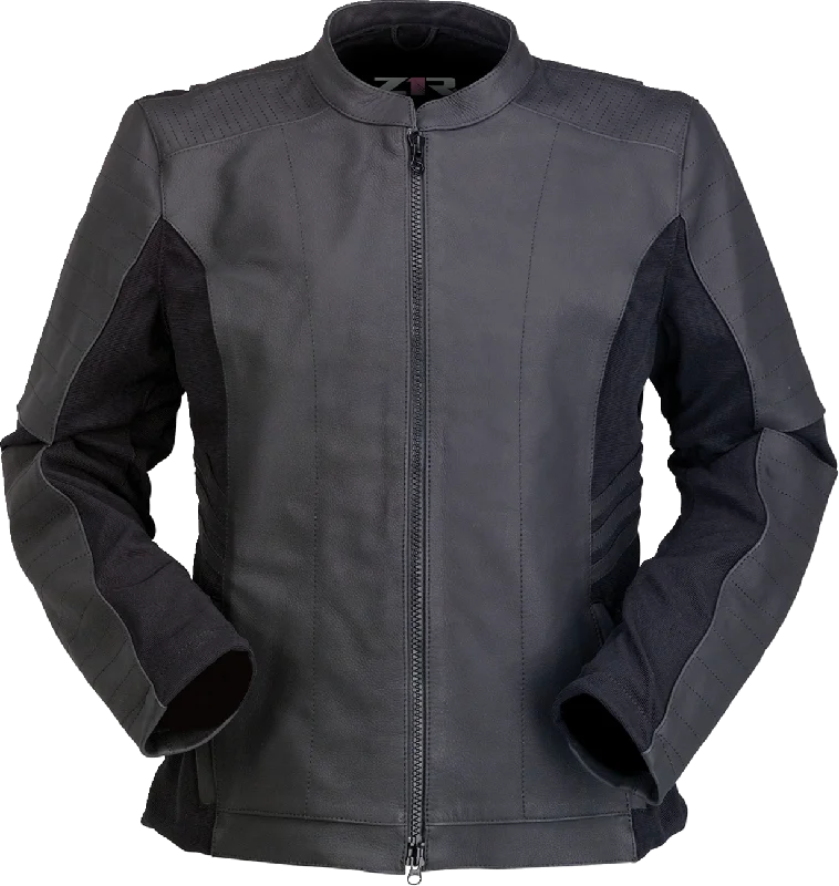 Z1R Women's Bellona Leather Jacket - Black - Small 2813-1018 Anorak Shell Jacket Lightweight Jacket