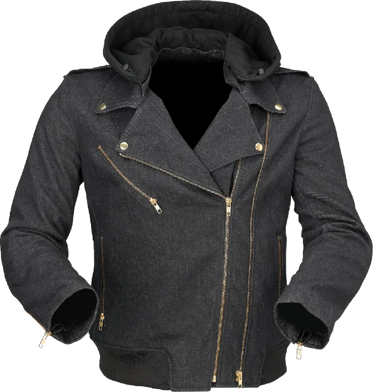 Z1R Women's Blinker Jacket - Black - XS 2822-1505 Hooded Jacket Caped Jacket Shawl Collar Jacket Z1R Women's Blinker Jacket - Black - XS 2822-1505 Hooded Jacket Caped Jacket Shawl Collar Jacket