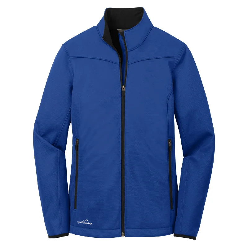 Eddie Bauer Women's Cobalt Blue Weather-Resist Softshell Jacket Ribbed Jacket Pleated Jacket Ruffled Jacket Eddie Bauer Women's Cobalt Blue Weather-Resist Softshell Jacket Ribbed Jacket Pleated Jacket Ruffled Jacket