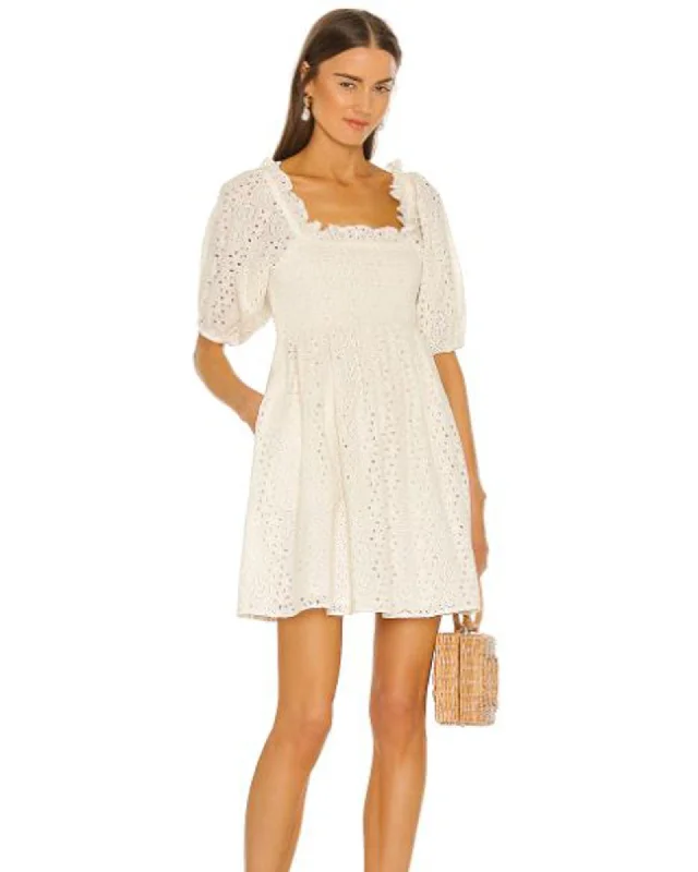 "Lucca" Mini Dress Classic Floral Print Mini Dress