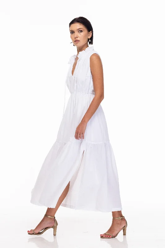 Blak Charlotte Dress - White