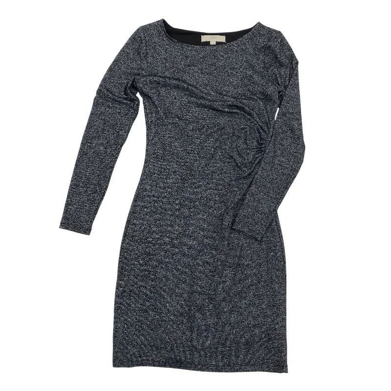 Dress Sweater By Loft In Grey, Size:Xs