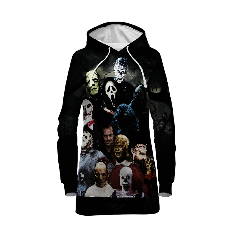 Halloween Gang Hoodie Dress
