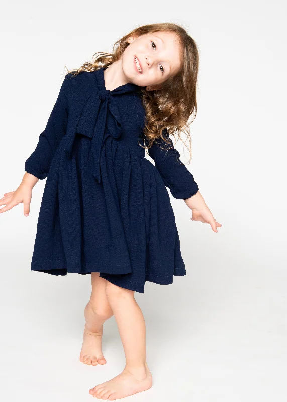 Jaymes Dress - Navy