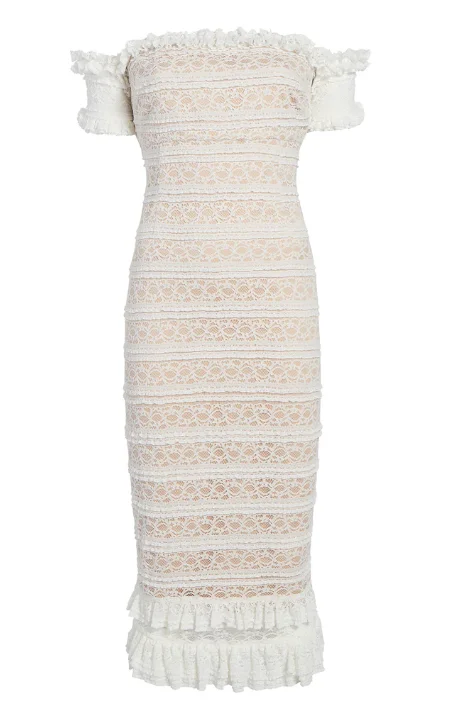 Likely Milaro Dress - White