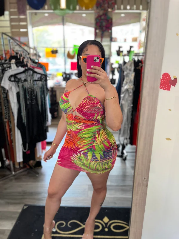 Pink Jungle Dress