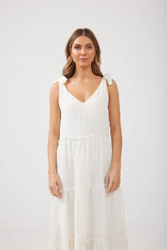 RITA DRESS - WHITE