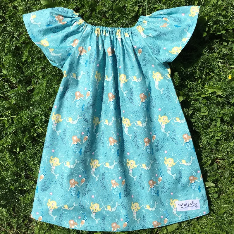 Sewfunky Pixie Dress Mermaid Mama