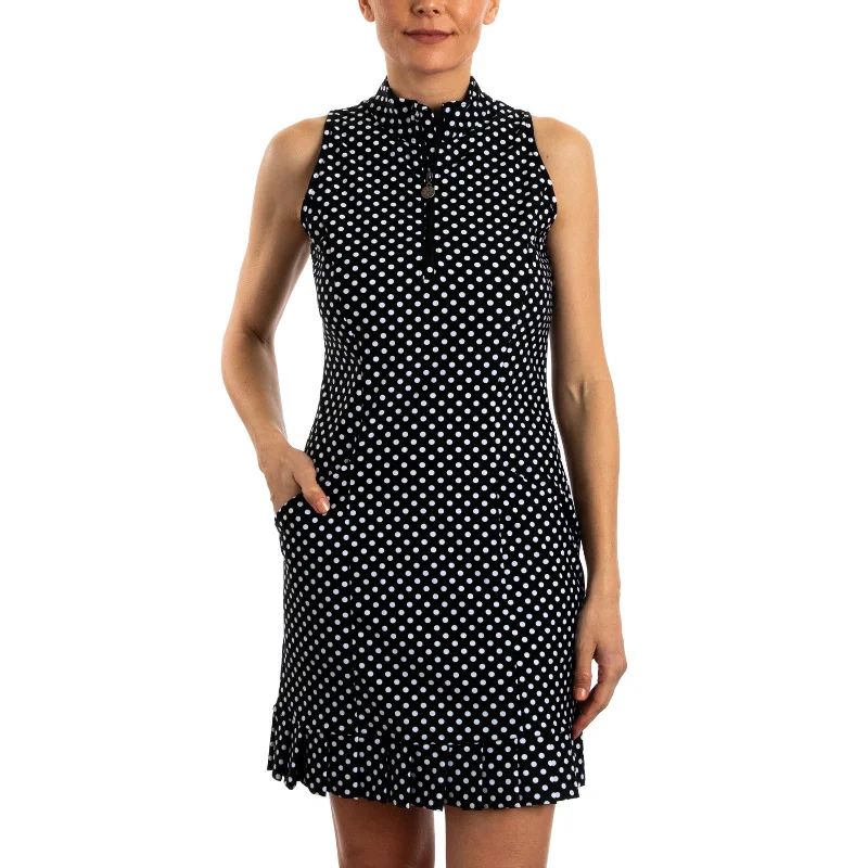 Shiloh Black Dotty Dress