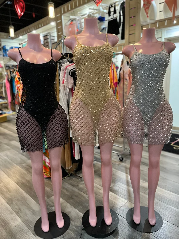 Shiny Pearls Dress