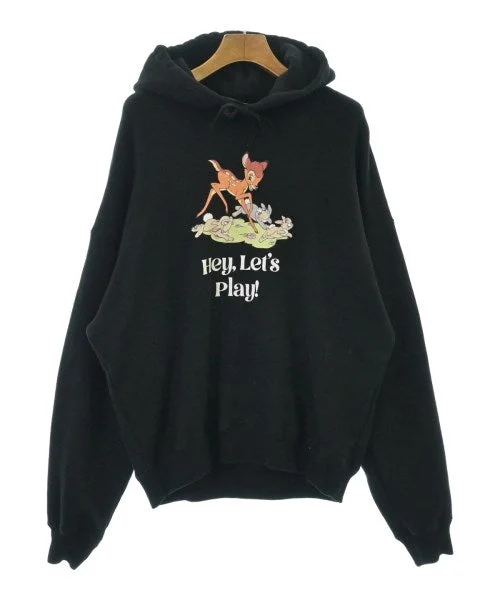 WAVE Hoodies Hoodie with Hem Raw Edge Edgy Unfinished