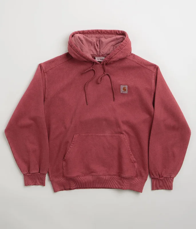 Carhartt Vista Hoodie - Scarlet Hoodie with Rhinestones Sparkly Elegant