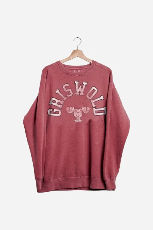 Griswold Christmas Crismon Graphic Sweatshirt Hoodie with Elastic Cuffs Stretchable Comfortable Griswold Christmas Crismon Graphic Sweatshirt Hoodie with Elastic Cuffs Stretchable Comfortable