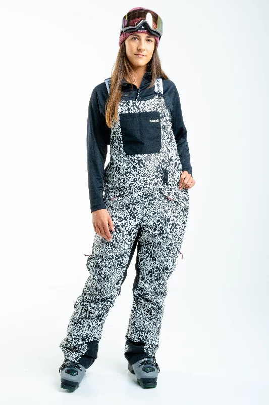 Planks Fun-Garees Womens Bib Pant Comfy High-Waist Jeans