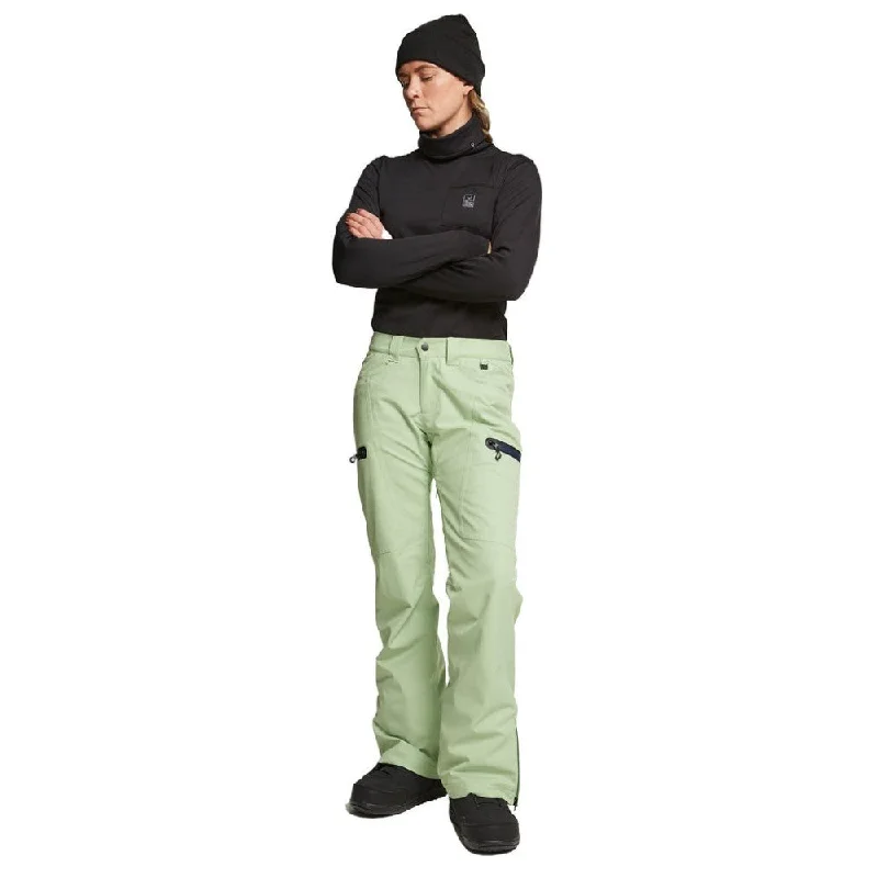 Snow Culture Ski Pants - Womens Chic Wool Trousers
