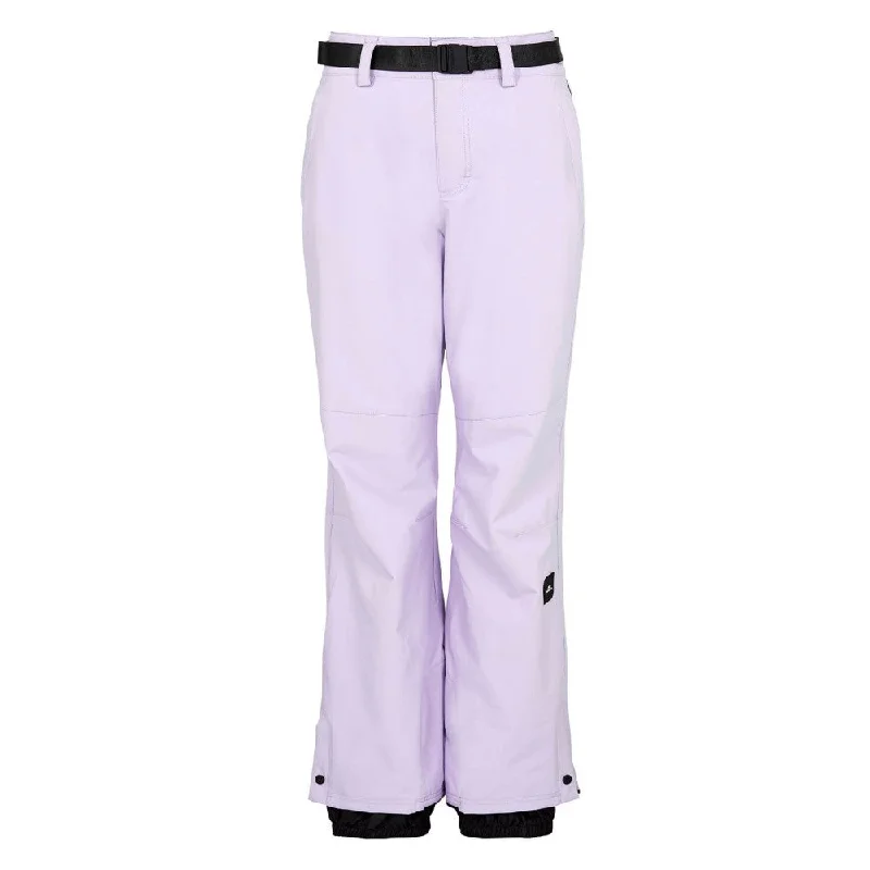 Star Ski Pants - Womens Trendy Wide-Legged Trousers
