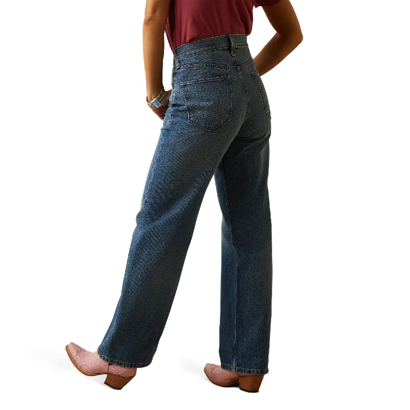 Women's Ariat Ultra High-Rise Light Wash Jean #10045189 Comfortable Dark Wash Jeans