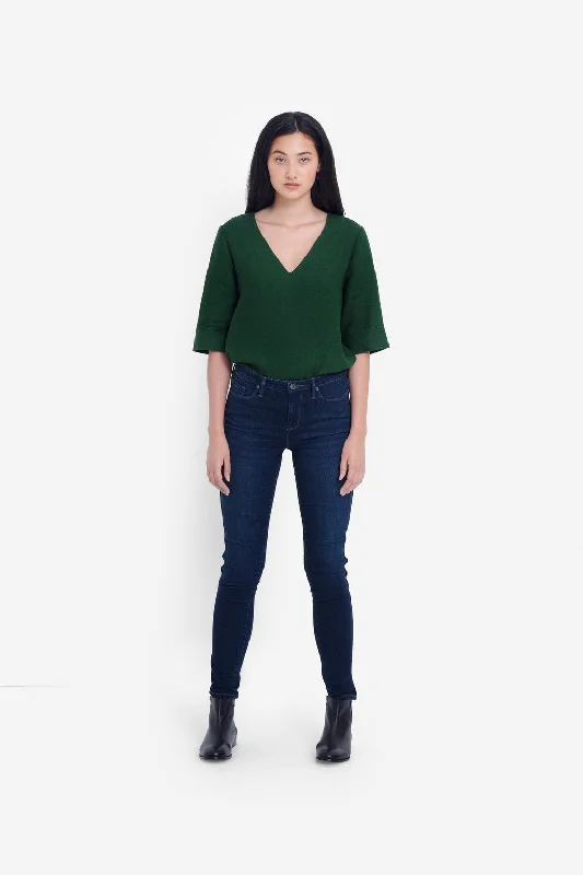 OSLO JEAN Casual Wide-Legged Denim Jeans