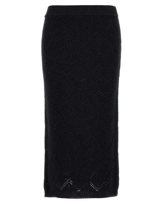 Orietta Knitted Skirt 2363010131600 leather skirt refined